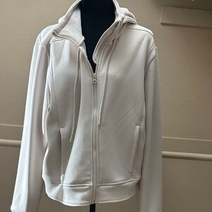 90 Degree By Reflex Women's Off-White Bomber Jacket